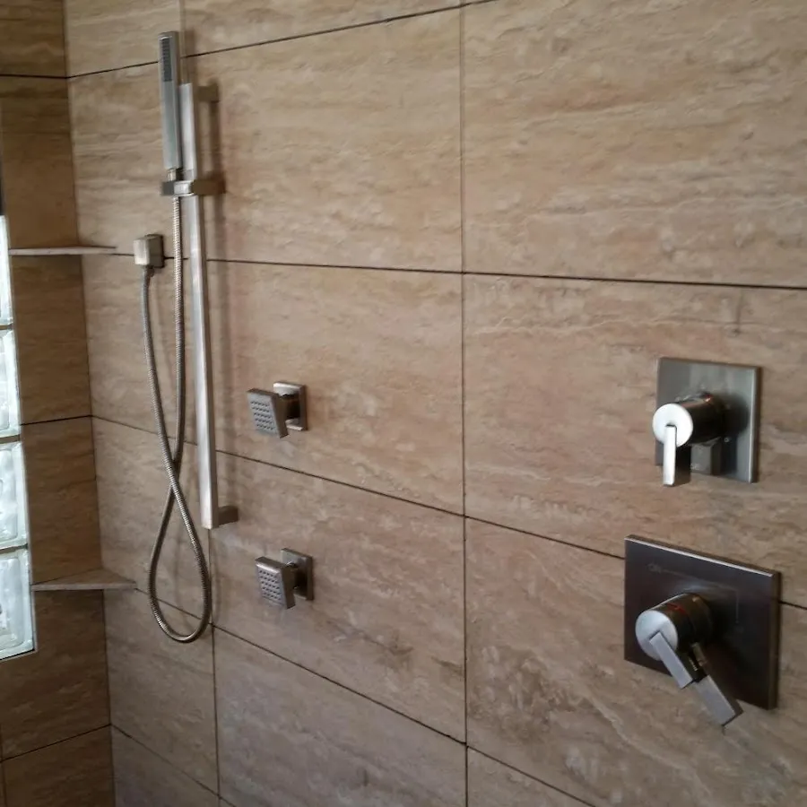Shower fixture installation for Gas Line Repair in Sartell